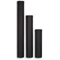 Olympia Olympia 3602514 6 x 36 in. Ventis Single-Wall Black Stove Pipe with Cold Rolled Stainless Steel - 22 Gauge 3602514
